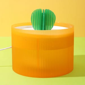 貓狗飲水機 貓狗飲水機 寵物電動自動循環 可愛紅蘿蔔 1.2L 2L  正面圖