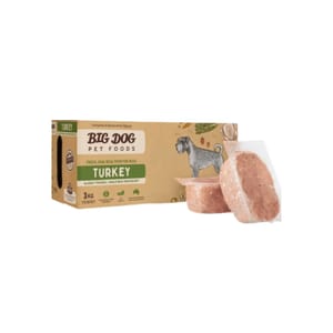 Big Big Dog 狗糧 急凍生肉糧 火雞配方 3kg 3kg 正面圖