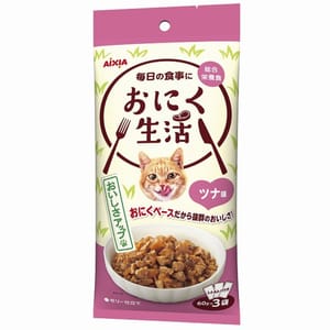 AIXIA AIXIA 愛喜雅 貓主食濕糧 肉生活系列 吞拿魚味 60g  正面圖