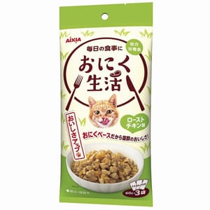 AIXIA AIXIA 愛喜雅 貓主食濕糧 肉生活系列 烤雞味 60g  正面圖