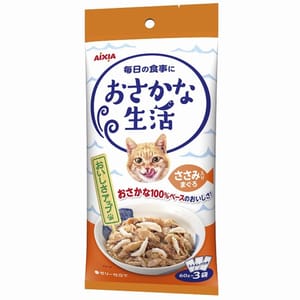 AIXIA AIXIA 愛喜雅 貓主食濕糧 魚生活系列 雞肉+吞拿魚味 60g 正面圖
