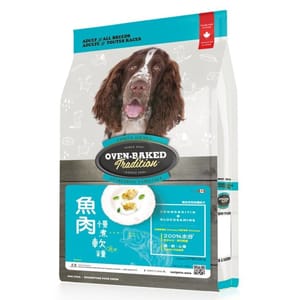 Oven Oven Baked 狗糧 慢煮軟糧系列 魚肉配方 5lb 5lb  正面圖