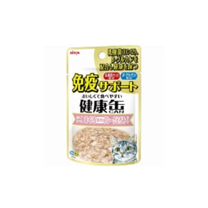 AIXIA AIXIA 愛喜雅 貓濕糧 增強免疫力系列 吞拿魚碎 40g 40g 正面圖