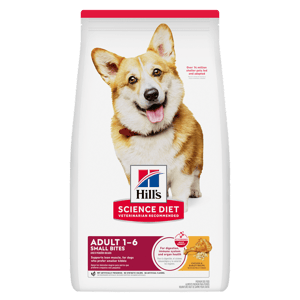 Hills Hills 狗糧 成犬細粒糧 Adult Small Bites 15lb 15lb 正面圖