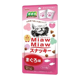 AIXIA AIXIA 愛喜雅 MiawMiaw 日本貓脆餅 吞拿魚味 30g 30g  正面圖