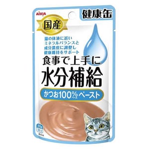 AIXIA AIXIA 愛喜雅 健康缶水分補給濕糧包 鰹魚味 40g 40g 正面圖
