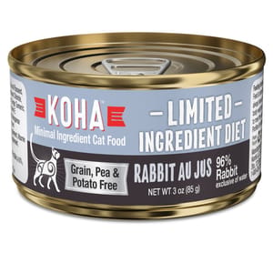 KOHA KOHA 主食貓罐頭 單一蛋白系列 兔肉肉醬 3oz 3oz  正面圖