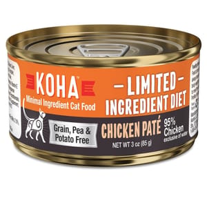 KOHA KOHA 主食貓罐頭 單一蛋白系列 雞肉肉醬 3oz 3oz  正面圖