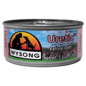 Wysong Wysong 美國威森 貓罐頭 URETIC™ with Organic Chicken Feline Diet 95% 有機雞肉 156g 5.5oz 156g  正面圖