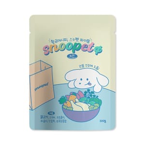 Snoopet Snoopet γ 狗濕糧 鮮肉主食餐包 雞肉配方 100g 100g 正面圖