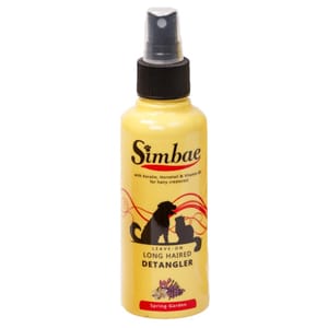 Simbae Simbae 寵物解結柔毛劑 長毛專用花香味 Long Haired Detangler Spring Garden 150ml 150ml 貓犬用 正面圖