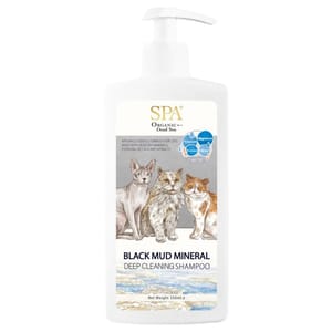 SPA寵物溫泉 SPA寵物溫泉 礦物泥配方 去油沖涼液 350ml 350ml 貓用 正面圖