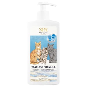 SPA寵物溫泉 SPA寵物溫泉 無淚配方短毛貓沖涼液 350ml 350ml 貓用 正面圖