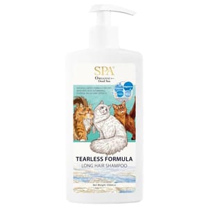 SPA寵物溫泉 SPA寵物溫泉 無淚配方長毛貓沖涼液 350ml 350ml 貓用 正面圖