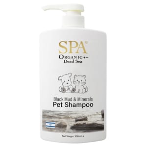 SPA寵物溫泉 SPA寵物溫泉 死海泥抗敏寵物沖涼液 500ml 500ml 貓犬用 正面圖