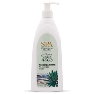 SPA寵物溫泉 SPA寵物溫泉 蘆薈死海鹽寵物沖涼液 350ml 350ml 貓犬用 正面圖