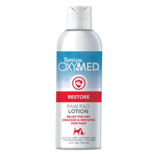 Tropiclean Tropiclean Oxymed 醫學級專業護理系列 溫和爪子潤護乳液 118ml 118ml 貓犬用 正面圖