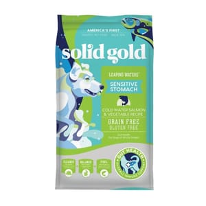Solid Solid Gold 素力高 狗糧 無穀物三文魚成犬 24lb 24lb  正面圖