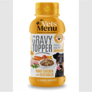 Vet Vet Menu 狗狗專用肉汁 烤雞及蔬果味 250ml 250ml  正面圖