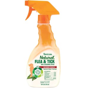 TropiClean TropiClean Natural Flea & Tick 無毒性滅蚤噴霧 16oz/473ml 16oz 正面圖