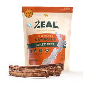 ZEAL ZEAL 狗小食 紐西蘭牛仔肋骨 500g 500g  正面圖