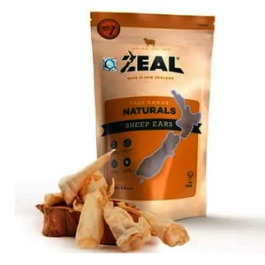 ZEAL ZEAL 狗小食 紐西蘭羊耳 Sheep Ears 125g 125g  正面圖