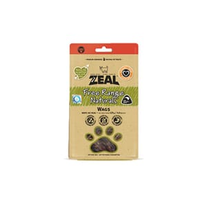 ZEAL ZEAL 狗小食 紐西蘭牛仔尾骨 Wags 125g 125g  正面圖
