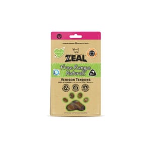 ZEAL ZEAL 狗小食 紐西蘭鮮鹿筋 Venison Tendons 125g 125g 正面圖