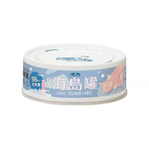 BLUE BLUE BAY 貓罐頭 Chill Island 海島幼貓系列 山林雙雞 80g 80g 正面圖