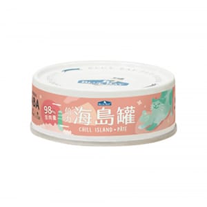 BLUE BLUE BAY 貓罐頭 Chill Island 海島成貓系列 櫻桃鴨胸 80g 80g  正面圖