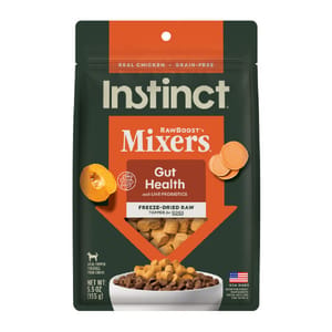 Instinct Instinct 狗糧 功能性系列 凍乾肉粒 腸道健康 5.5oz 5oz 正面圖