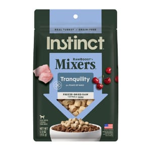 Instinct Instinct 狗糧 功能性系列 凍乾肉粒 Calming Support 寧心 5.5oz 5oz 正面圖