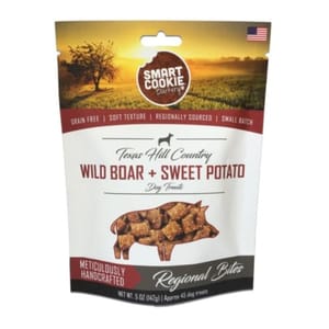 Smart Smart Cookie Barkery 全天然柔軟狗小食 野豬 + 蕃薯 5oz 5oz 正面圖