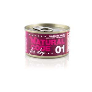 Natural Natural Code 狗罐頭 羊肉 & 薯仔 Lamb & Potatoes 90g 90g  正面圖