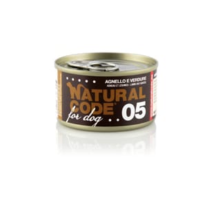 Natural Natural Code 狗罐頭 羊肉 & 蔬菜 Lamb & Vegetables 90g 90g  正面圖