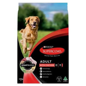 PURINA PURINA SUPERCOAT 狗糧 雞肉消化保健配方 7kg 7kg 正面圖