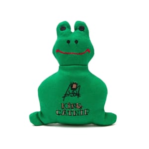 King King Catnip 貓薄荷玩具 ⻘蛙 正面圖