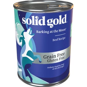 Solid Solid Gold 素力高 狗罐頭 抗敏牛肉 13.2oz 2oz  正面圖