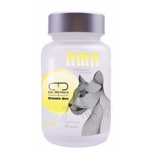 Cream Cream Bro忌廉哥 NMN 貓貓配方 30粒裝  Total 600mg 30粒  正面圖