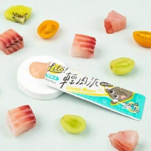 怪獸部落 怪獸部落 貓狗零食 Litö ! 輕肉泥 純鮪魚 維他命D3添加 10g 單條裝 10g 正面圖