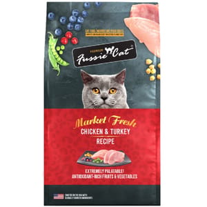 Fussie Fussie Cat 貓糧 Market Fresh 純天然貓糧 雞肉及火雞配方 3.5lb 5lb  正面圖