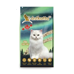 Astkatta Astkatta Premium 豆腐貓砂 原味 20L 20L 正面圖