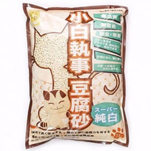 小白執事 小白執事 豆腐貓砂 普通裝 7L 純白原味 7L 正面圖