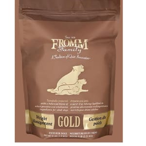 Fromm福摩 Fromm福摩 狗糧 金裝 全犬糧 體重控制配方 雞火雞魚蔬菜 15lb 15lb 正面圖