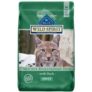 BLUE BLUE BUFFALO 貓糧 成貓室內貓 鴨肉配方 11lb 11lb 正面圖