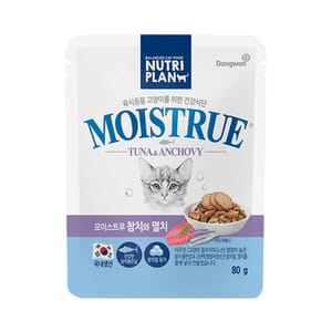 Nutriplan Nutriplan 貓濕糧 營養企劃 Moistrue 鯷魚及吞拿魚 80g   - 限時優惠 80g  正面圖