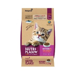 Nutriplan Nutriplan 貓糧 營養企劃 幼貓營養配方 1.5kg - 限時優惠 5kg 正面圖