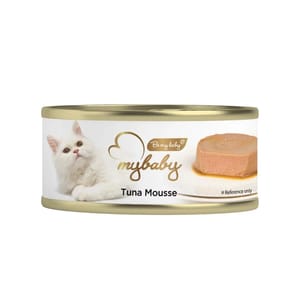 My My baby 貓罐頭 吞拿魚慕絲 Tuna Mousse 85g 85g  正面圖