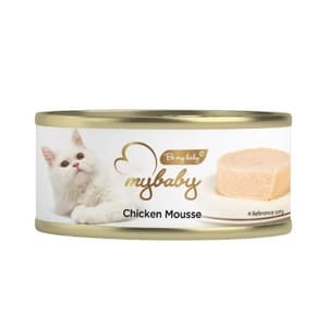 My My baby 貓罐頭 雞肉慕絲 Chicken Mousse 85g 85g  正面圖