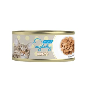 My My baby 貓罐頭 鰹魚塊 Bonito 85g 85g 正面圖